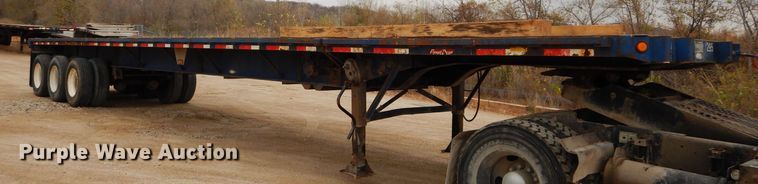 image for item DS6296 2001 Great Dane  extendable flatbed trailer
