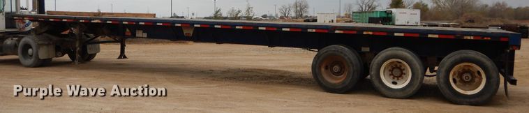 image for item DS6296 2001 Great Dane  extendable flatbed trailer