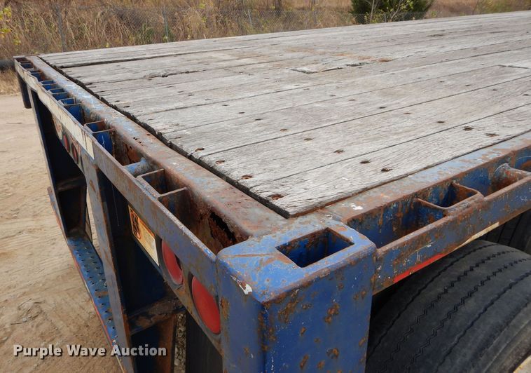 image for item DS6296 2001 Great Dane  extendable flatbed trailer