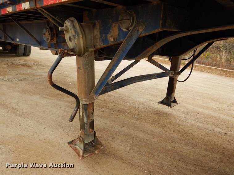 image for item DS6296 2001 Great Dane  extendable flatbed trailer