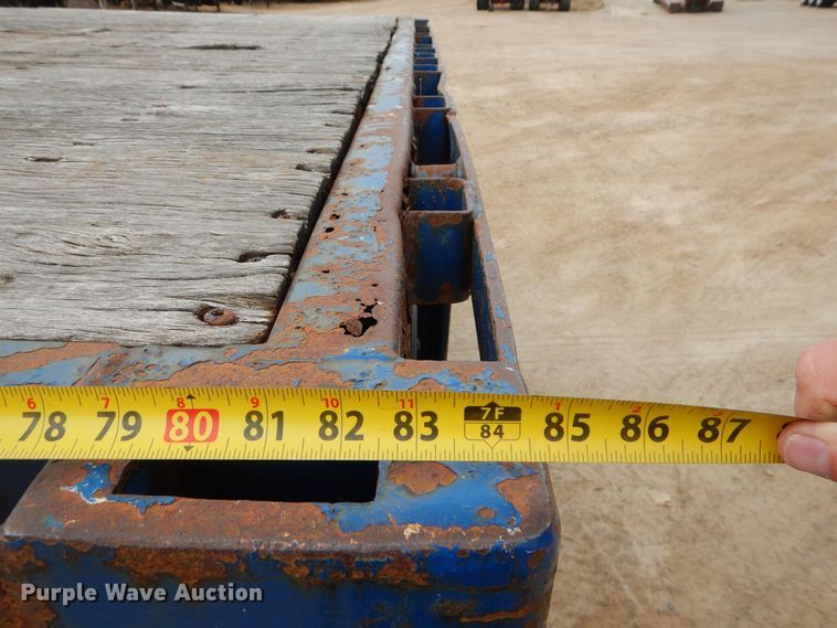 image for item DS6296 2001 Great Dane  extendable flatbed trailer