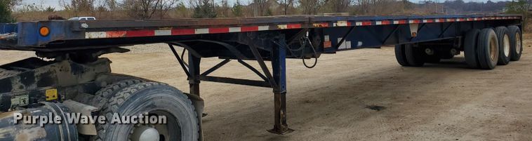 image for item DS6297 2001 Great Dane  extendable flatbed trailer