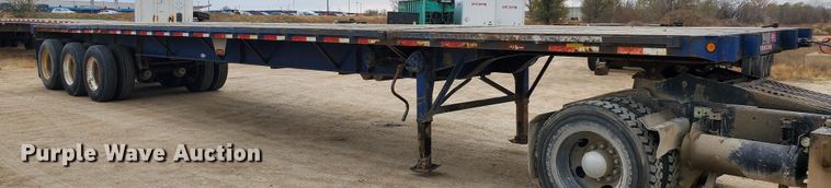 image for item DS6297 2001 Great Dane  extendable flatbed trailer