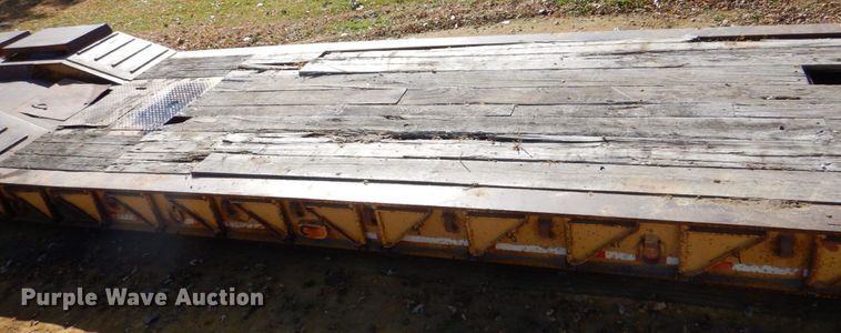 image for item DS8246 1997 Load King 503 DFP  lowboy equipment trailer