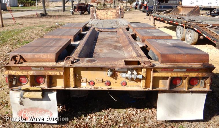 image for item DS8246 1997 Load King 503 DFP  lowboy equipment trailer