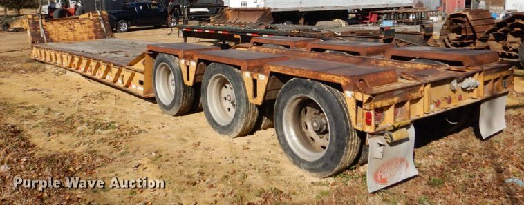 image for item DS8246 1997 Load King 503 DFP  lowboy equipment trailer