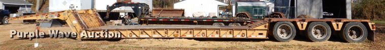 image for item DS8246 1997 Load King 503 DFP  lowboy equipment trailer