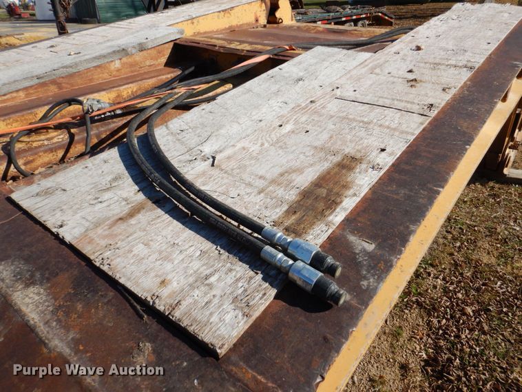 image for item DS8246 1997 Load King 503 DFP  lowboy equipment trailer