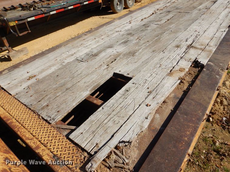 image for item DS8246 1997 Load King 503 DFP  lowboy equipment trailer