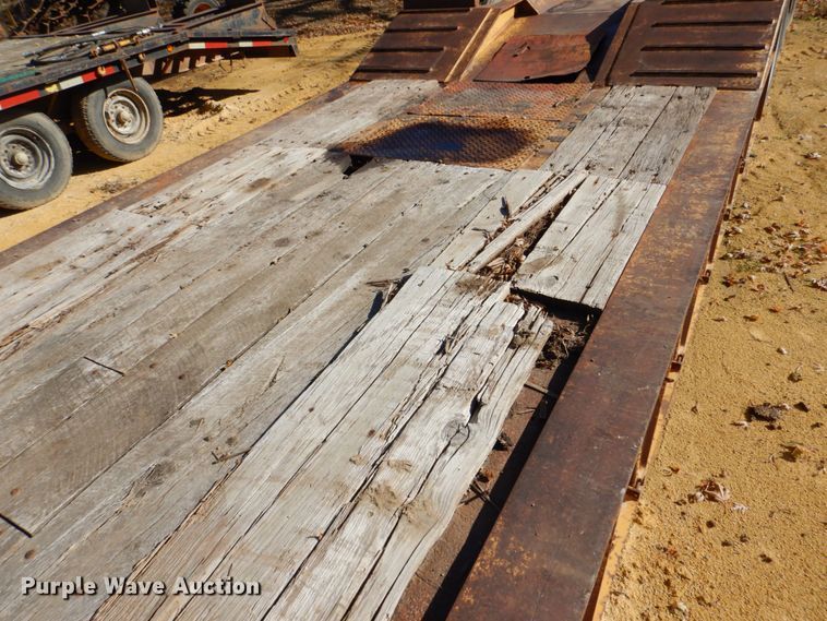 image for item DS8246 1997 Load King 503 DFP  lowboy equipment trailer