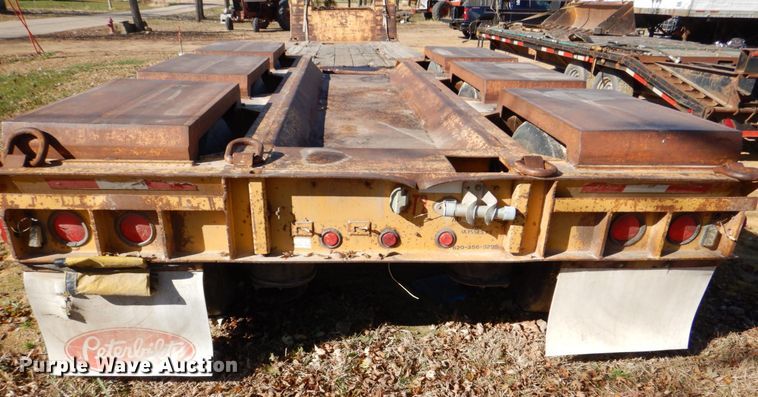 image for item DS8246 1997 Load King 503 DFP  lowboy equipment trailer