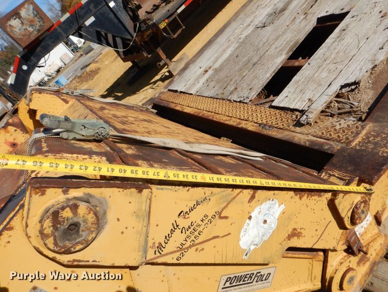 image for item DS8246 1997 Load King 503 DFP  lowboy equipment trailer