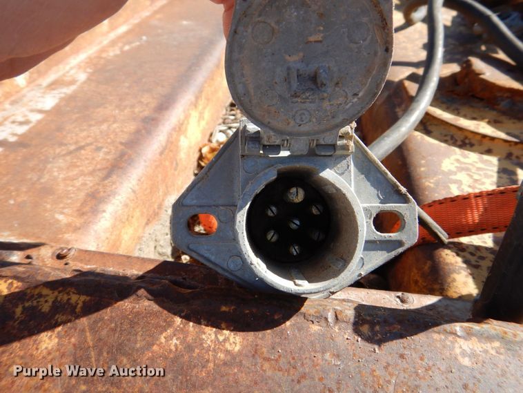 image for item DS8246 1997 Load King 503 DFP  lowboy equipment trailer