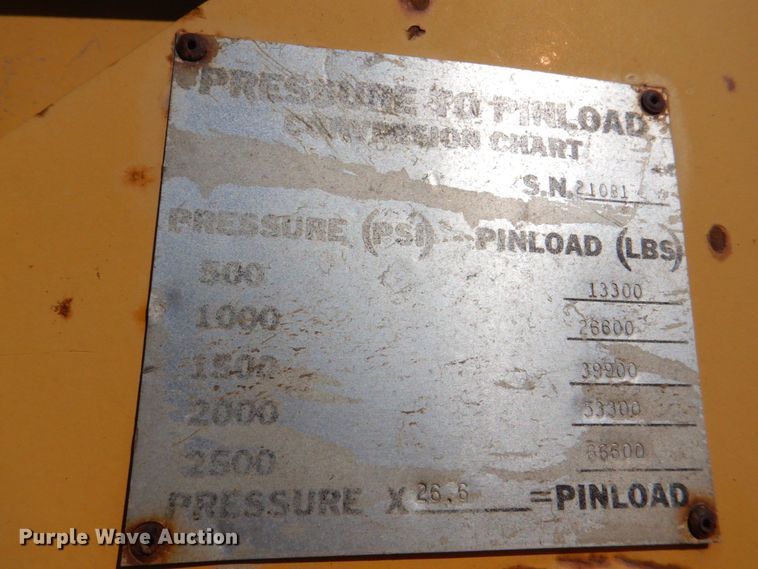 image for item DS8246 1997 Load King 503 DFP  lowboy equipment trailer