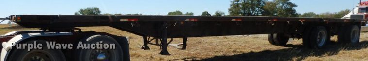 image for item HF9388 1985 Lufkin  flatbed trailer