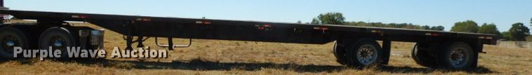 image for item HF9388 1985 Lufkin  flatbed trailer