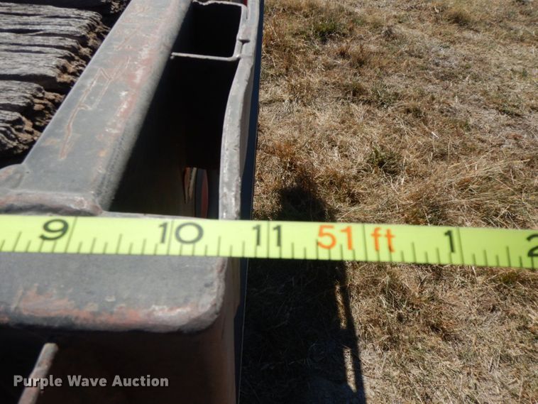 image for item HF9388 1985 Lufkin  flatbed trailer