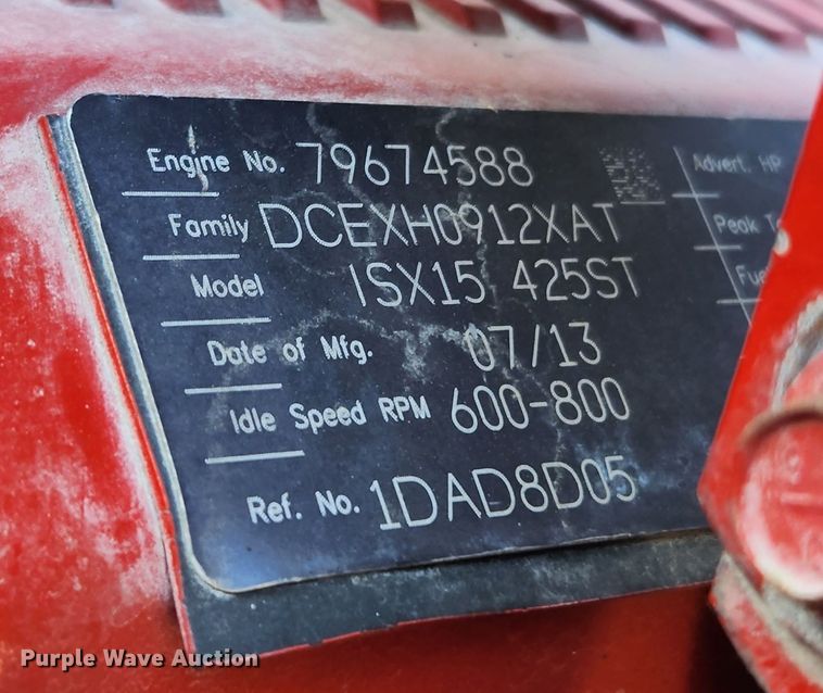 image for item JB9778 2014 International ProStar  semi truck