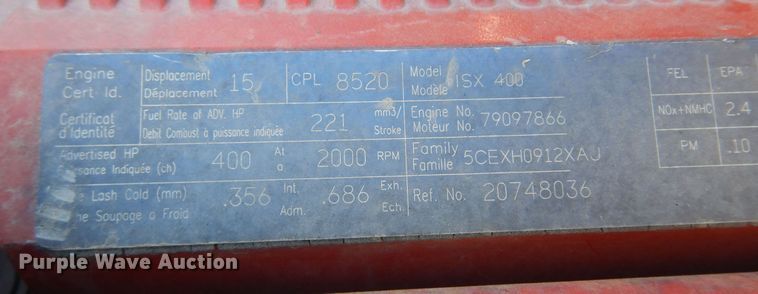 image for item JJ9656 2006 Volvo VNL  semi truck