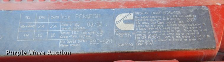 image for item JJ9656 2006 Volvo VNL  semi truck