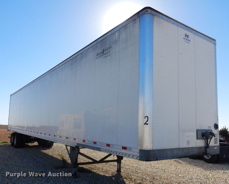 image for item JJ9657 2020 Hyundai Translead  dry van trailer