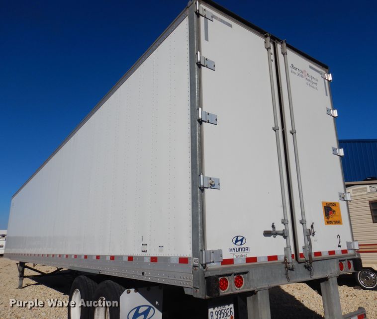 image for item JJ9657 2020 Hyundai Translead  dry van trailer