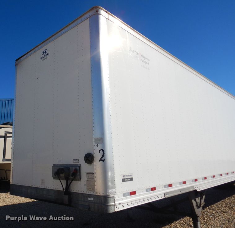 image for item JJ9657 2020 Hyundai Translead  dry van trailer