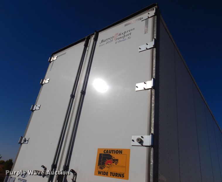 image for item JJ9657 2020 Hyundai Translead  dry van trailer