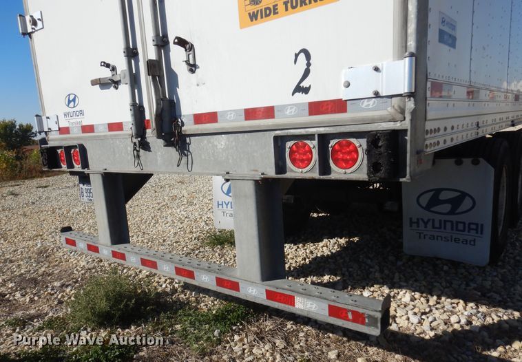 image for item JJ9657 2020 Hyundai Translead  dry van trailer