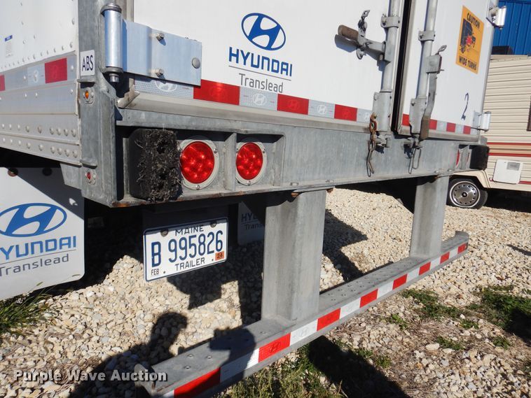 image for item JJ9657 2020 Hyundai Translead  dry van trailer