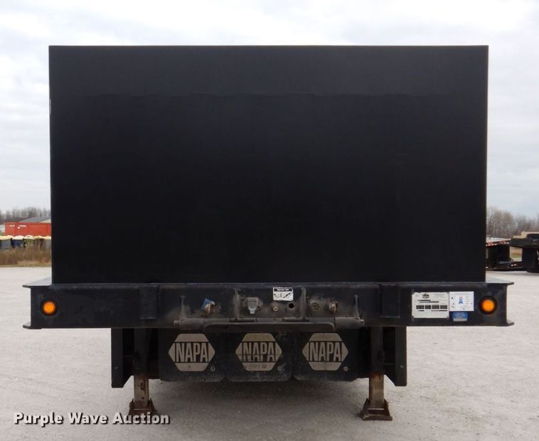 image for item JL9787 2011 Landoll 455B  drop tilt deck equipment trailer