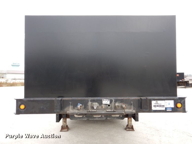 image for item JL9787 2011 Landoll 455B  drop tilt deck equipment trailer