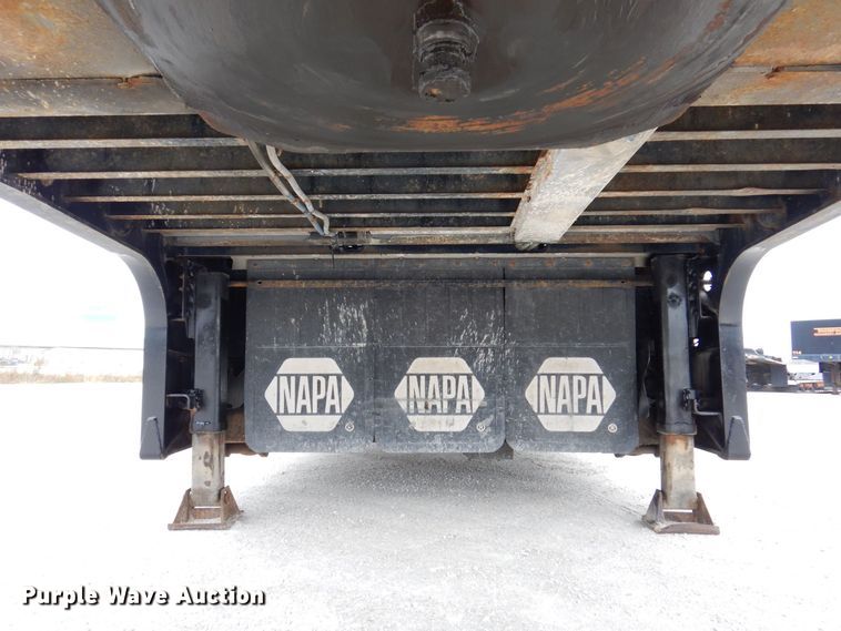 image for item JL9787 2011 Landoll 455B  drop tilt deck equipment trailer