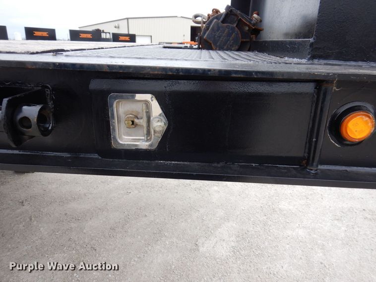 image for item JL9787 2011 Landoll 455B  drop tilt deck equipment trailer