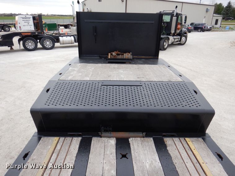 image for item JL9787 2011 Landoll 455B  drop tilt deck equipment trailer