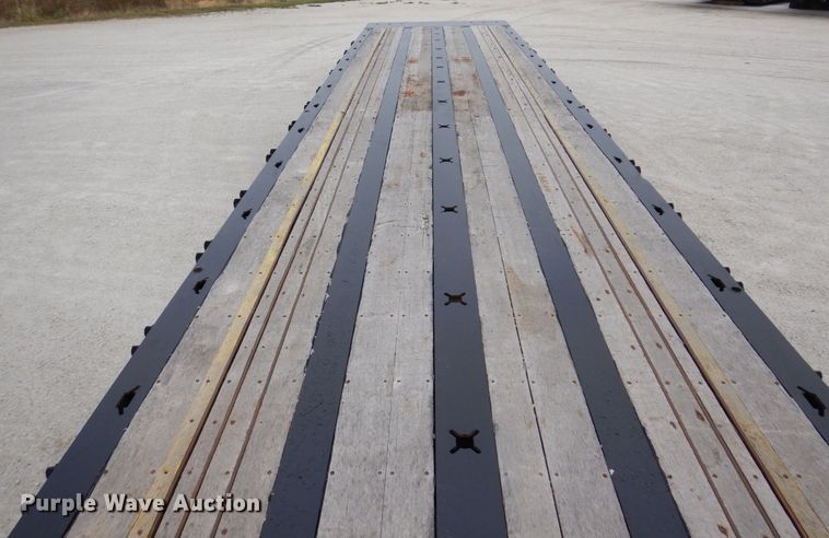 image for item JL9787 2011 Landoll 455B  drop tilt deck equipment trailer