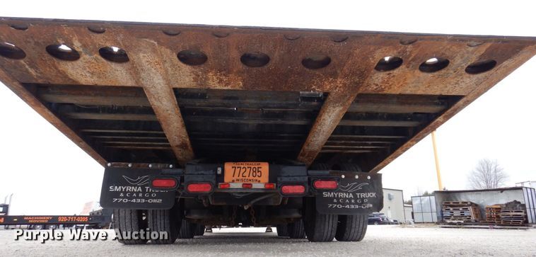 image for item JL9787 2011 Landoll 455B  drop tilt deck equipment trailer