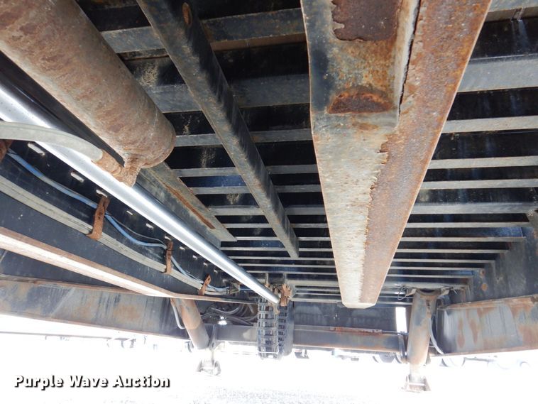 image for item JL9787 2011 Landoll 455B  drop tilt deck equipment trailer