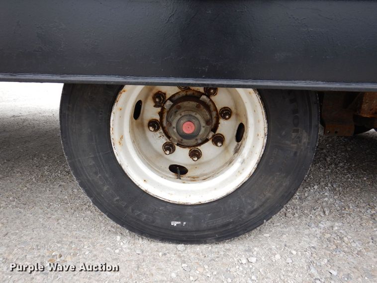 image for item JL9787 2011 Landoll 455B  drop tilt deck equipment trailer