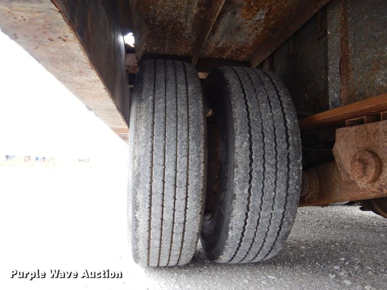 image for item JL9787 2011 Landoll 455B  drop tilt deck equipment trailer