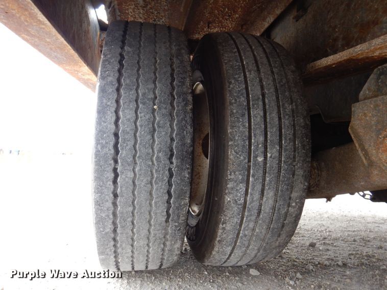 image for item JL9787 2011 Landoll 455B  drop tilt deck equipment trailer