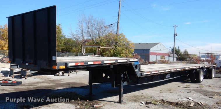 image for item JL9852 2005 Transcraft DTL-2100 W2  drop deck trailer