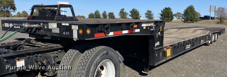 image for item JW9342 2014 Trail King TK80HT-533  drop deck equipment trailer