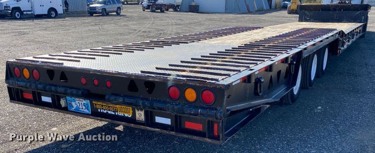 image for item JW9342 2014 Trail King TK80HT-533  drop deck equipment trailer