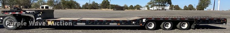 image for item JW9342 2014 Trail King TK80HT-533  drop deck equipment trailer