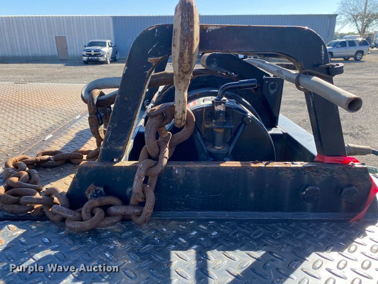 image for item JW9342 2014 Trail King TK80HT-533  drop deck equipment trailer