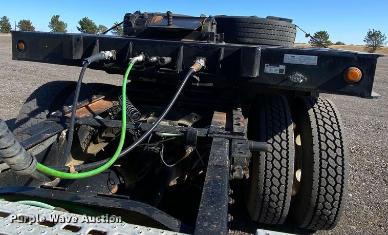 image for item JW9344 2007 Landoll  drop tilt deck equipment trailer