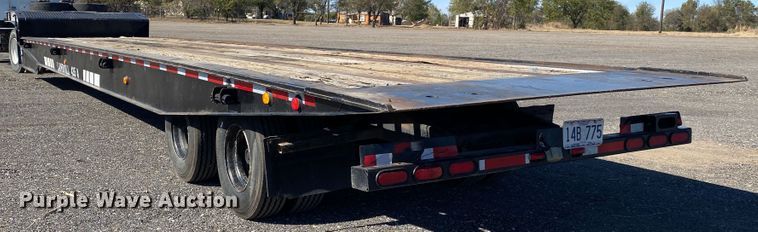 image for item JW9344 2007 Landoll  drop tilt deck equipment trailer