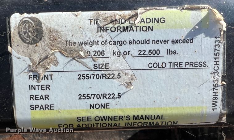 image for item KF9848 2013 Wally-Mo H-7CC  car carrier