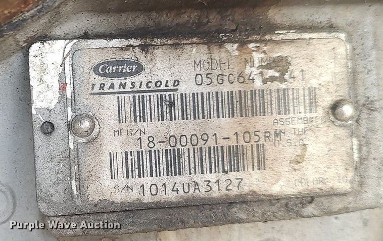 image for item KI9987 Carrier Transicold  refrigeration unit